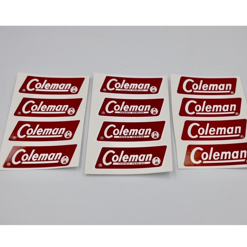 coleman-lantern-amp-stove-scotchcal-stickers-decals-นำเข้าจาก-usa