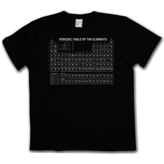 [S-5XL] Periodic TABLE OF THE ELEMENTS II Tableau เสื้อยืดลําลองแฟชั่นสําหรับผู้ชายแขนสั้นคอกลมพิมพ์ลาย