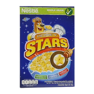 Nestle Honey Stars Cereal Whole Grain Breakfast Cereal เนสท์เล่ ฮันนี่ สตาร์ อาหารเช้าซีเรียลโฮลเกรน 300 กรัม