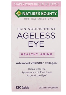 สินค้า Verisol Bioactive Collagen  Collagen	2,500 mg รอยใต้ตา ageless Fine Lines  Eye หรือ ageless 60 capsules