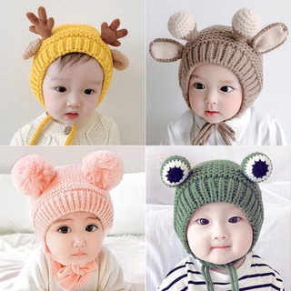 ภาพหน้าปกสินค้าหมวกเด็ก 0-4 ขวบเด็กทารกน่ารักสุด ๆ หมวกไหมพรมเด็กผู้ชายและผู้หญิงทุกคู่ ที่เกี่ยวข้อง