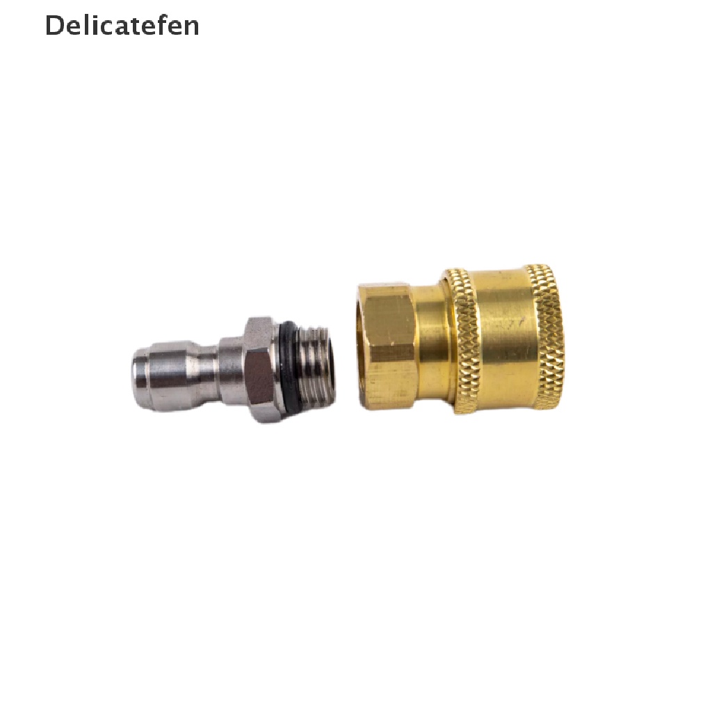 delicatefen-high-pressure-washer-connector-adapter-1-4-female-quick-connect-m14-1-5-thread-hot-sell