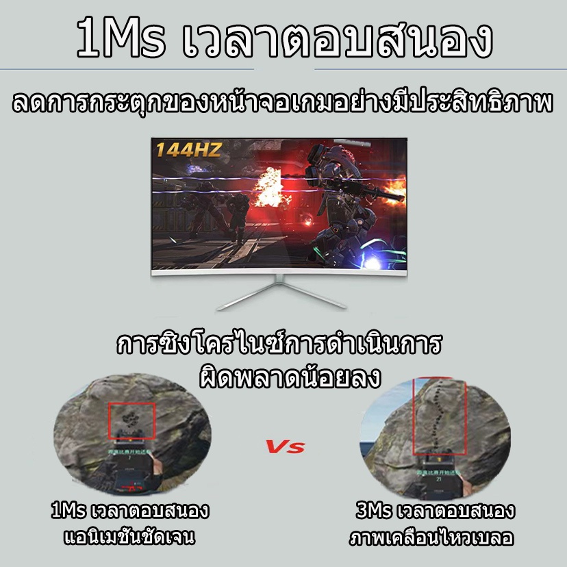 จอคอมพิวเตอร์-27-นิ้ว-จอคอมพิวเตอร์โค้งจอไร้ขอบ-จอคอม-75hz-ไร้ขอบ-จอสำนักงาน-monitor-hdmi-จอ-หน้าจอคอมพิวเตอร์-รับประกัน