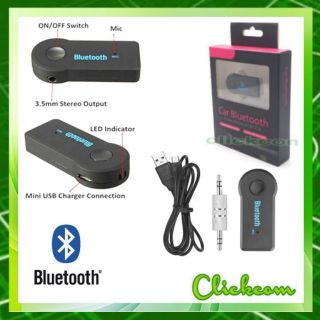 ตัวรับสัญญาณบลูทูธ Car Bluetooth Music Receiver (Hand free call) BT218