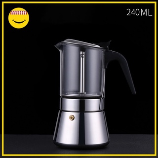 หม้อต้มกาแฟ Moka pot 240 ml. 6 Cup