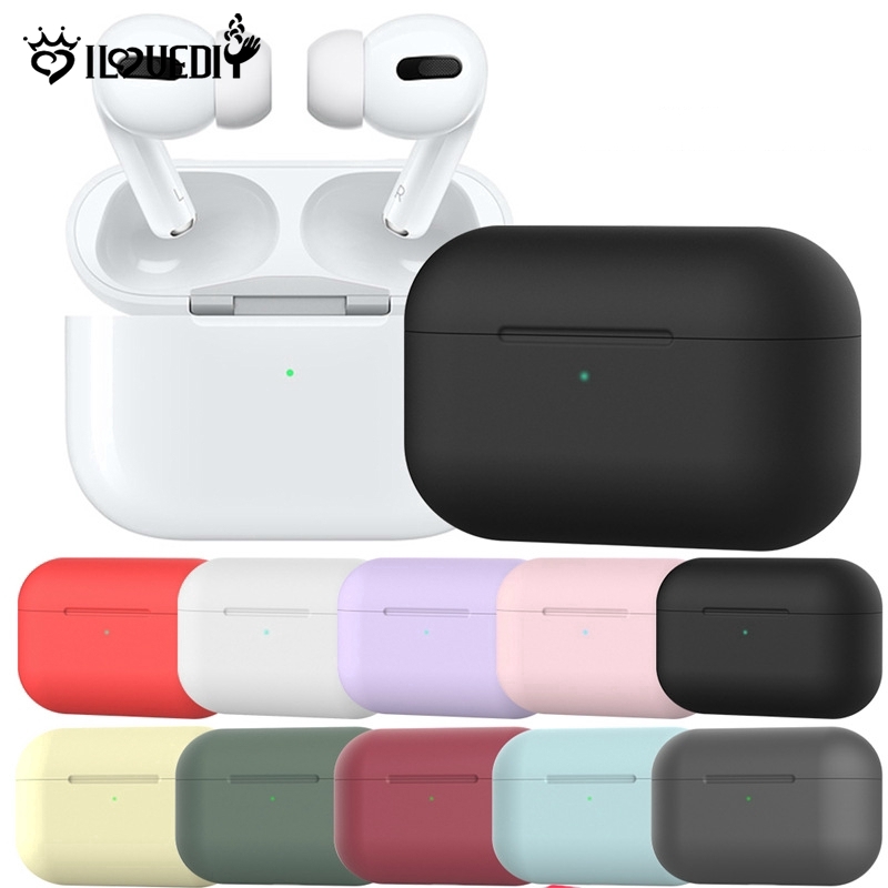 ds-soft-silicone-protective-case-for-airpods-pro-apple-airpods-pro-bluetooth-earphone-shock-absorbing-cover-air-pods-pro-wireless-charging-charger-case-with-keychain-and-front-led-visible