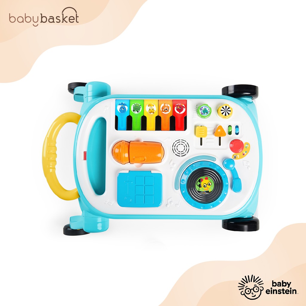 ของเล่นเด็ก-รถหัดเดิน-พร้อมเสียงดนตรี-baby-einstein-walker-4-in-1-mix-amp-roll