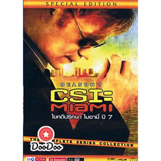 CSI Miami Season 7 ไขคดีปริศนาไมอามี่ ปี 7 [พากย์ไทย/อังกฤษ ซับไทย] DVD 7 แผ่น