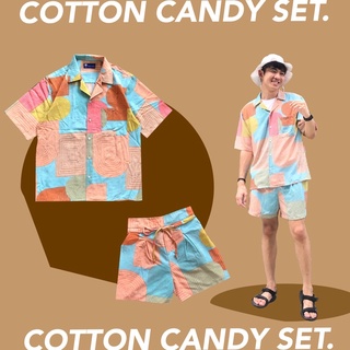 ภาพขนาดย่อของภาพหน้าปกสินค้าThe CRACKER : Cotton Candy Set : ชุดเซ้ตสีสันสดใส ผ้าไม่ต้องรีด จากร้าน thecracker บน Shopee