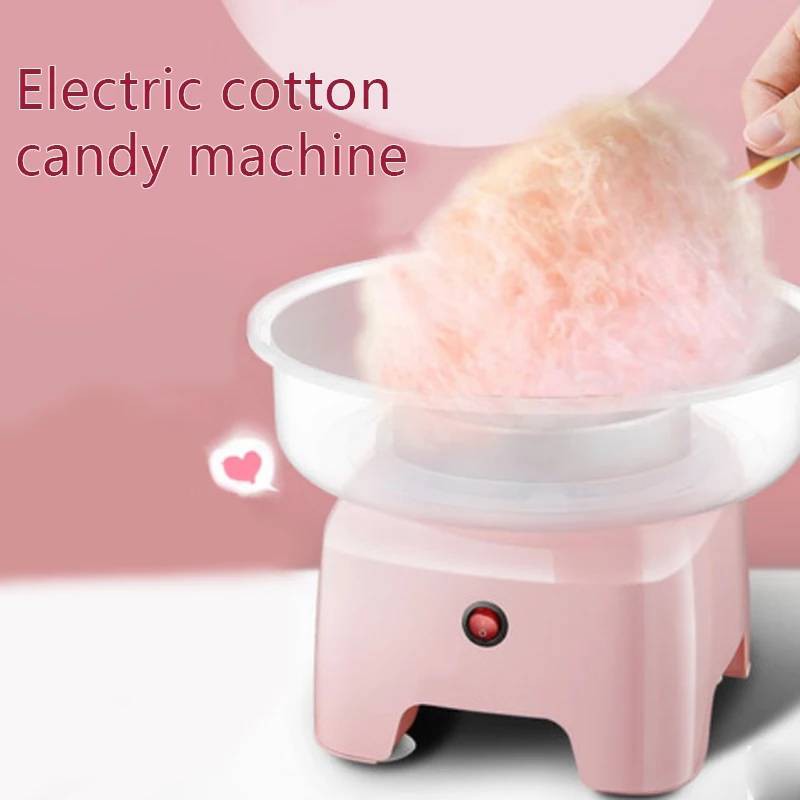 เครื่องทำสายไหม-เครื่องทำสายไหมขนาดเล็ก-mini-household-diy-cotton-candy-พร้อมส่ง-2-สี-ชมพู-ฟ้า