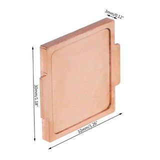 ❤❤ CPU Pure Copper Cover Cooling For 4790K 115xInterface Open Cover Protector