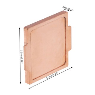 ❤❤ CPU Pure Copper Cover Cooling For 4790K 115xInterface Open Cover Protector