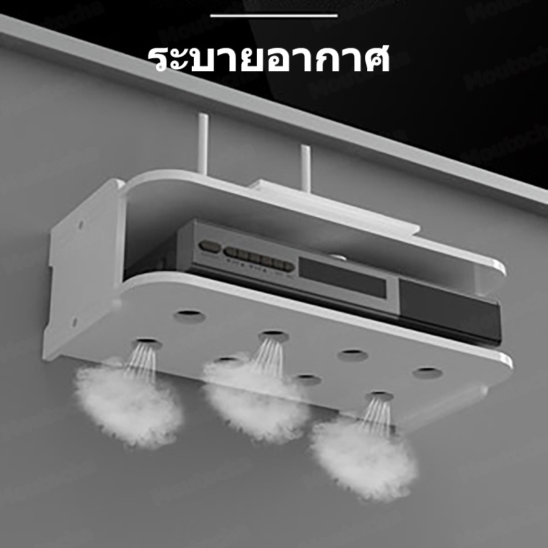 ชั้นวางติดผนังเราเตอร์-ชั้นวางกล่องwifi-อเนกประสงค์-รับสัญญาณ-router-rack