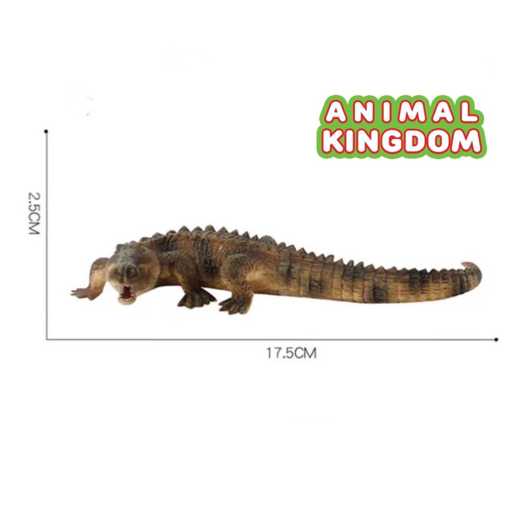 animal-kingdom-โมเดลสัตว์-ตะโขง-ครีมดำ-ขนาด-17-80-cm-จากสงขลา