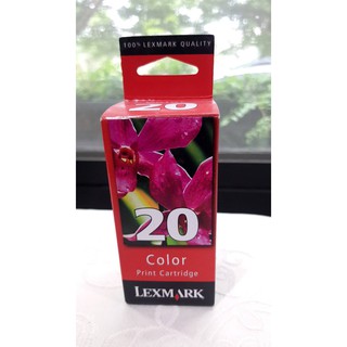Lexmark 15M0120 #20 Color InkJet Print Cartridge อิงค์เจ็ทแท้ เบอร์ 20