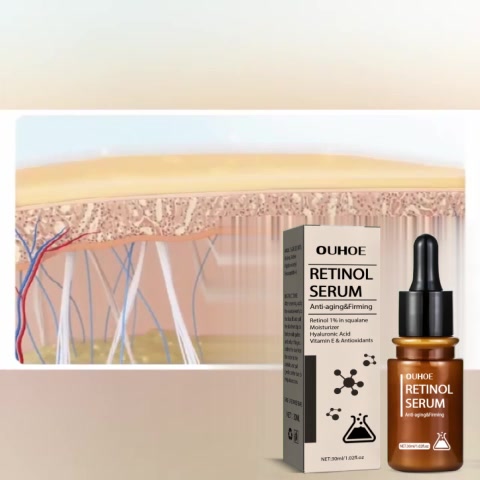 ใหม่-retinol-anti-aging-removal-wrinkle-serum-firm-lift-fade-fine-lines-moisturizing-face-essence-skin-care-brighten-repair-เครื่องสำอาง-bri