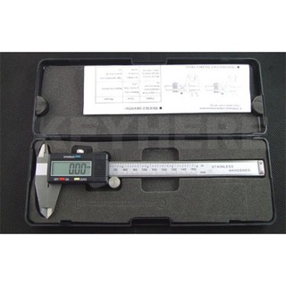 เวอร์เนียร์  6นิ้ว เวอร์เนียร์ดิจิตอล เวอร์เนียคาลิปเปอร์ CALIPER VERNIER GAUGE MICROMETER 6