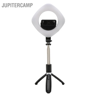 Jupitercamp ไฟวิดีโอ Led 3 โหมดความสว่าง พื้นที่ฉายรังสีขนาดใหญ่ เซลฟี่สตรีมมิ่ง ถ่ายทอดสด