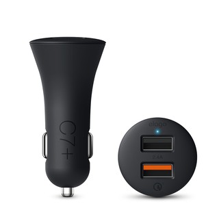 elago C7+ Dual Car Charger (Quick Charge 3.0 Technology)
