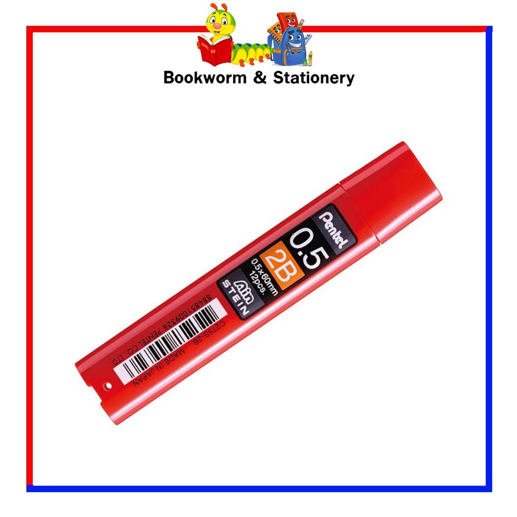 เครื่องเขียน-ไส้ดินสอกดไอน์-stein-0-5-mm-40ไส้-คละขนาด
