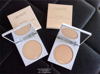 ColourPop No Filter Sheer Matte Pressed Powder 5.5 g, 0.19 oz