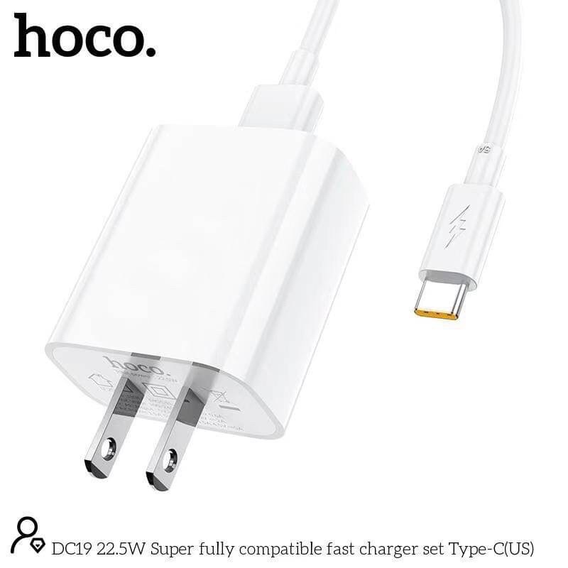 hoco-dc19-super-fast-charge-22-5w-หัวชาร์จรองรับเทคโนโลยีชาร์จเร็วทุกยี่ห้อ