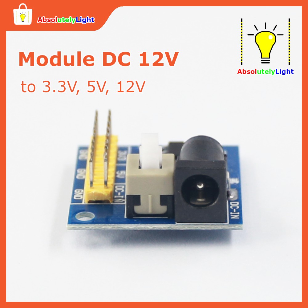 โมดูลแปลงแรงดันไฟฟ้า-dc-12v-to-3-3v-5v-12v-อิเลคทรอนิค