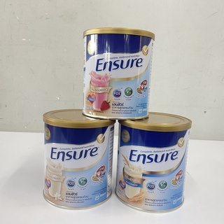 (มี 3 รสชาติ )Ensure เอนชัวร์ ผลิตภัณฑ์อาหารสูตรครบถ้วน 400 กรัม