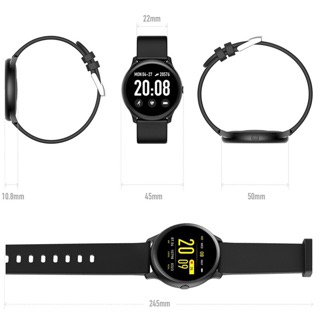 ภาพขนาดย่อของภาพหน้าปกสินค้ารองรับภาษาไทย   Smart watch รุ่น KW19/K50 % พร้อมประกันสินค้า 1 เดือน จากร้าน labelshop บน Shopee ภาพที่ 8