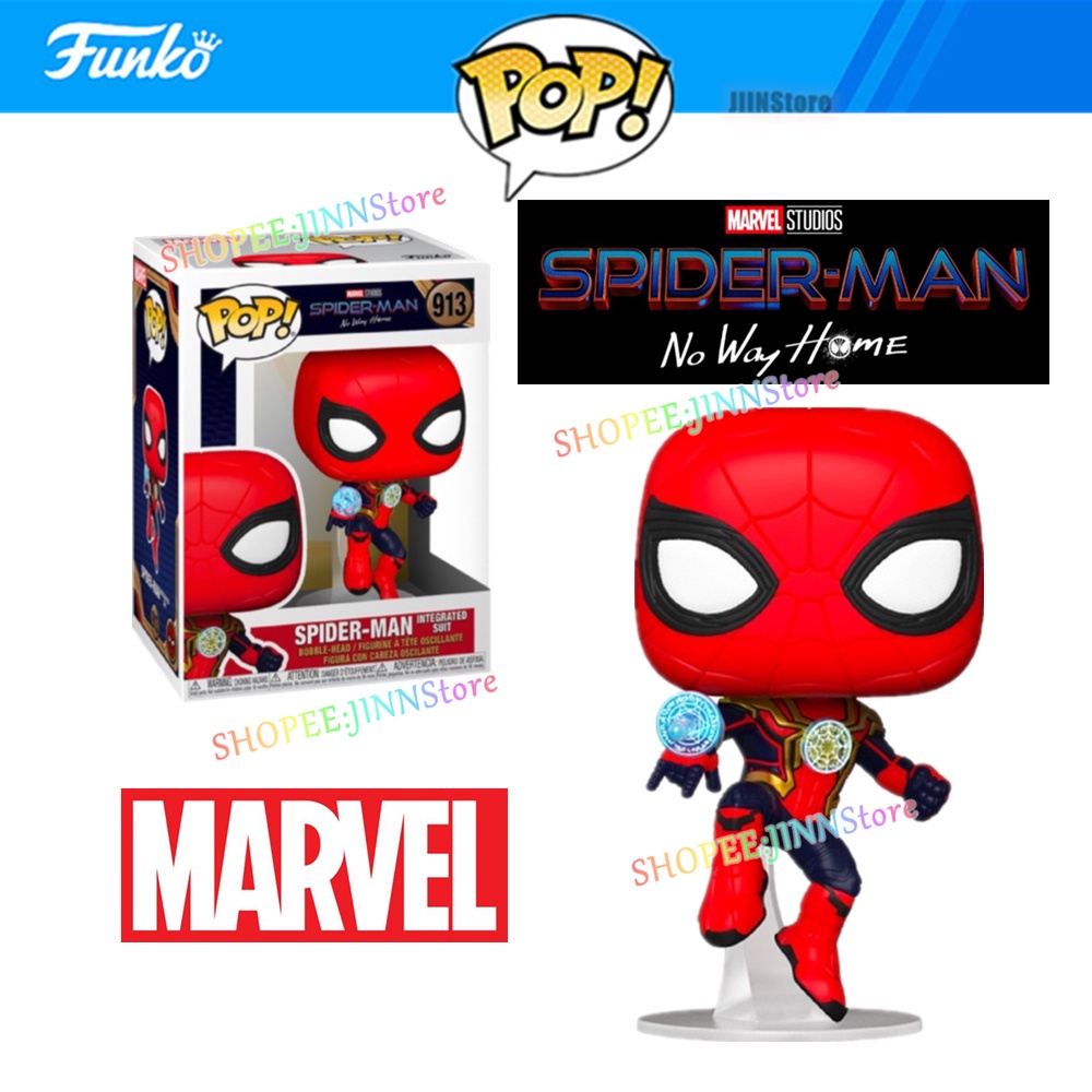 ภาพสินค้าJINN Funko Pop Marvel: Spider-Man No Way Home Spiderman IronSpider Gameverse Spiderman รูปของเล่นสะสมพร้อมกล่องวันเกิดเด็กของขวัญ จากร้าน jinnstore.th บน Shopee ภาพที่ 5