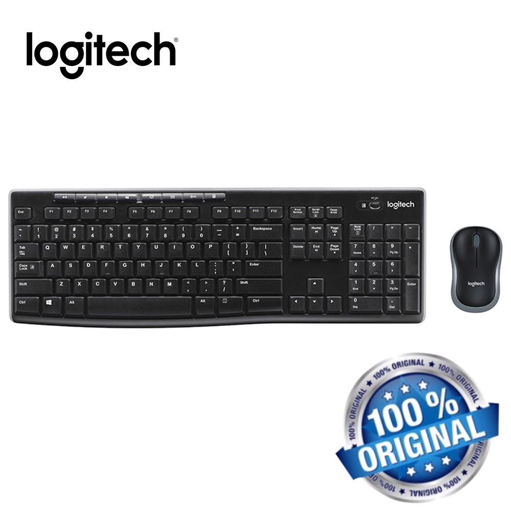 keyboard-mouse-wireless-คีย์บอร์ดและเม้าส์ไร้สาย-logitech-cordless-mk270-black-แป้นอังกฤษ-ไทย-ประกัน-synnex-1-ปี