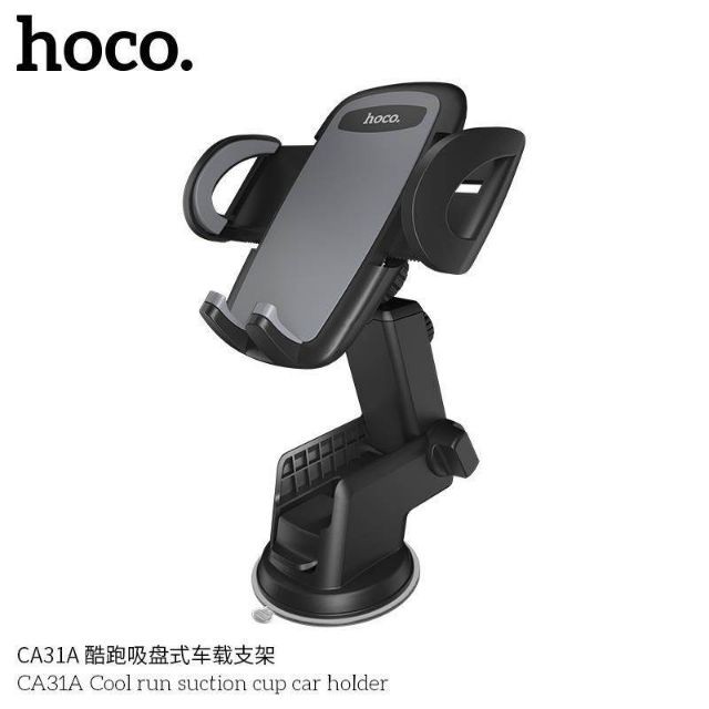 hoco-ca31a-ขาตั้งโทรศัพท์มือถือ-ในรถยนต์-ติดคอนโซนกระจก-ใช้งานสะดวก-ของแท้100
