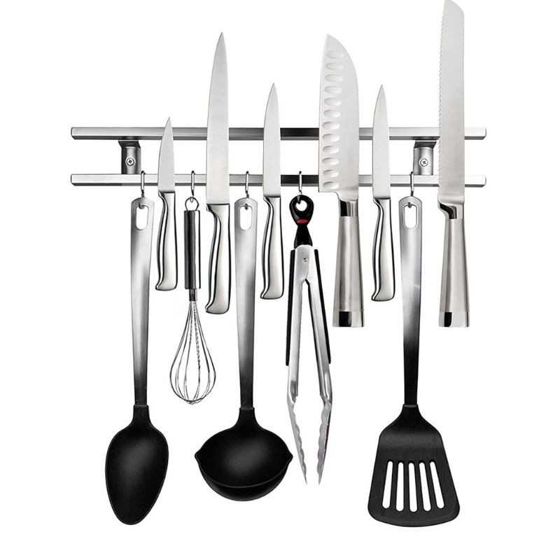 45cm-wall-mounted-double-bar-magnetic-knife-holder-kitchen-home-utensil-tools-hanging-rack-set