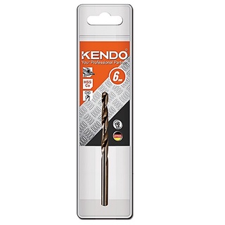 KENDO 10303005 ดอกสว่านเจาะสแตนเลส(โคบอลท์) 3.0 × 61mm (2 ชิ้น/แพ็ค)