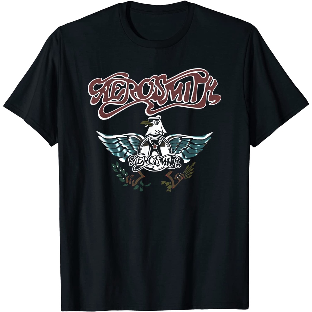 เสื้อยืดโอเวอร์ไซส์เสื้อยืด-ลาย-aerosmith-eagles-3xl