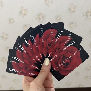 ภาพหน้าปกสินค้าCentral Gift Card มูลค่า 1000 บาท 🌹✨ ที่เกี่ยวข้อง