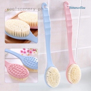 Bath Brush Body Bristle Scrubber Handle Long Bamboo Back Scrub Skin Massage Soft