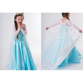 ราคาและรีวิว(ส่งฟรี/พร้อมส่ง) Dress Elsa เอลซ่า รุ่นผ้าคลุมยาว