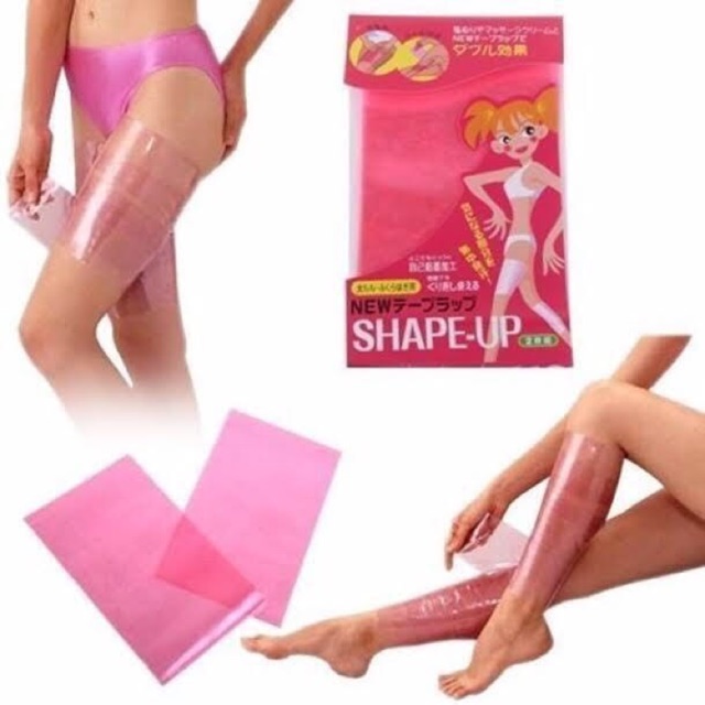 แผ่นแร็บกระชับสัดส่วน-sauna-shape-up-slimming-wrap-set