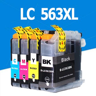 LC 563 หมึก LC 563XL สีดำ LC563XLตลับหมึกสำหรับ Brother MFC-J2510 / MFC-J2310 / MFC-J3520 / MFC-J3720