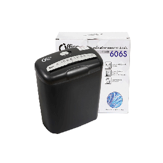โปรโมชั่น : เครื่องทำลายเอกสาร เครื่องย่อยกระดาษ 6 แผ่น OFFICE PLUS No.606S เครื่องย่อยเอกสาร Officeplus Paper Shredder