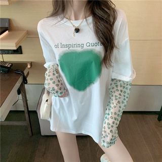 N-Yoda เสื้อยืดแขนยาว ผ้าตาข่าย ป้องกันแดด ทรงหลวม สไตล์ใหม่