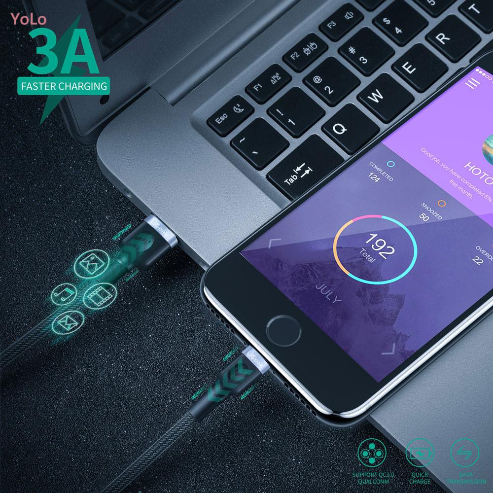 Yolo Data Transmission Line Charging Line Connector Portable Shopee