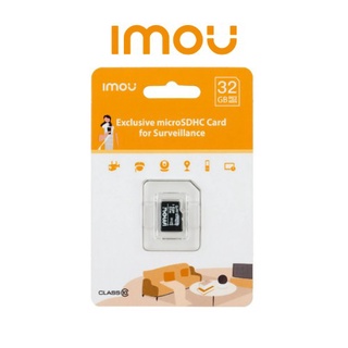 ภาพขนาดย่อของภาพหน้าปกสินค้า️เมมโมรี่การ์ด ️ IMOU Memory Micro SD Card 32GB, 64GB,128GB รุ่น ST2-32-S1, ST2-64-S1 5y. จากร้าน hardware_corner บน Shopee ภาพที่ 2