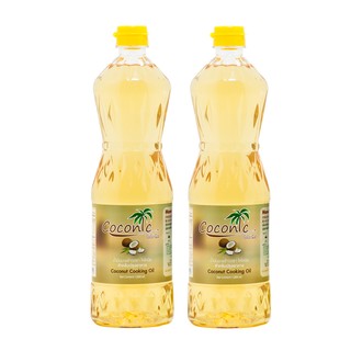 น้ำมันมะพร้าว บริสุทธิ์ 100% สำหรับทำกับข้าว ขนาด 1000 ml. (จำนวน 2 ขวด)