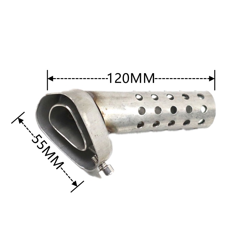 ลดเสียงท่อ-จุกลดเสียงท่อ-แคทลดเสียง-ท่อลดเสียง-ตัวลดเสียงท่อ-ตัวเก็บเสียง-เข้ากันได้หกเหลี่ยมท่อakrapovic-วัสดุสแตนเลส