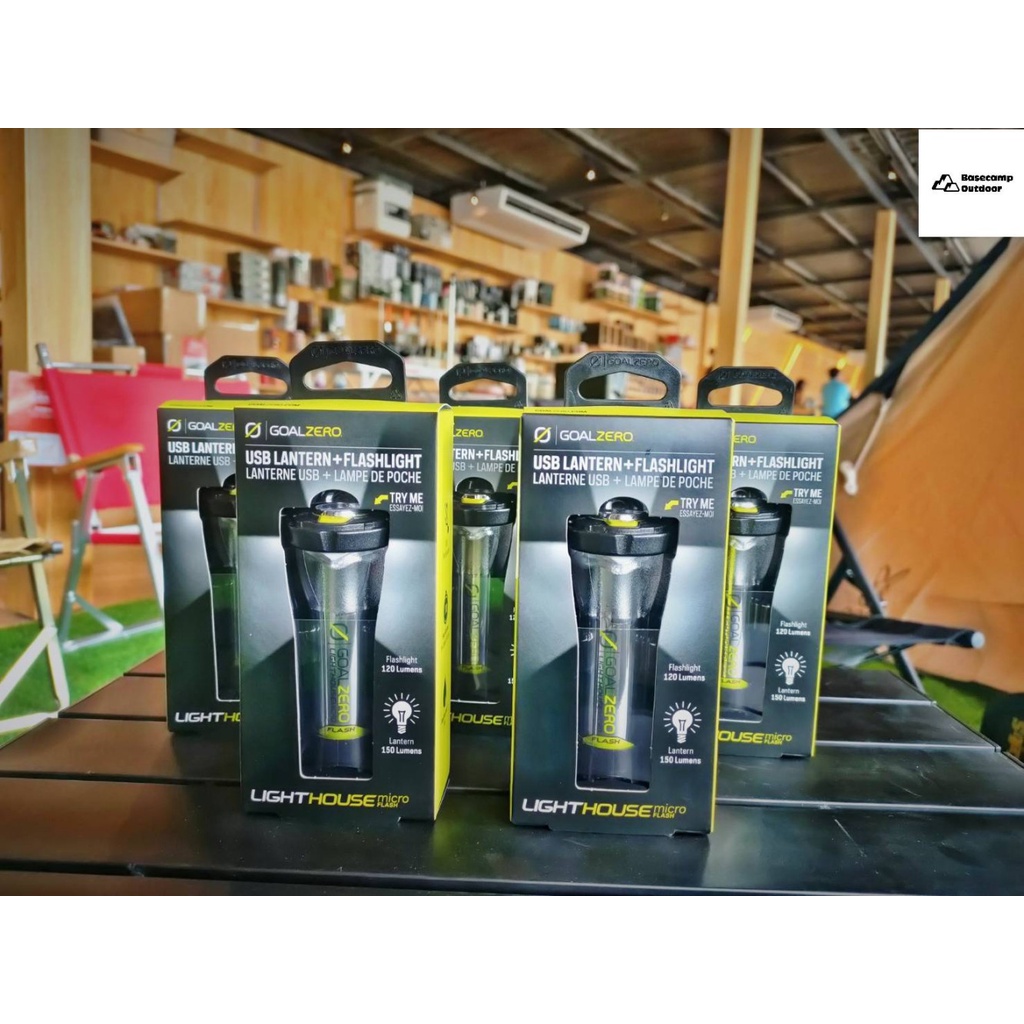 GOAL ZERO LIGHTHOUSE MICRO FLASH ไฟฉาย Goal Zero | Shopee Thailand