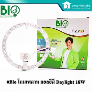 Bio หลอด LED หลอดซาลาเปา หลอดแอลอีดี หน้ากลม รุ่น Circle Replacement Light LED 18W Daylight