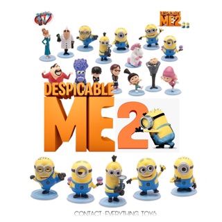 🇺🇸ลิขสิทธ์แท้​จาก​อเมริกา​🇺🇸 Minions Mini Figure: Despicable Me 2 / มินเนี่ยน