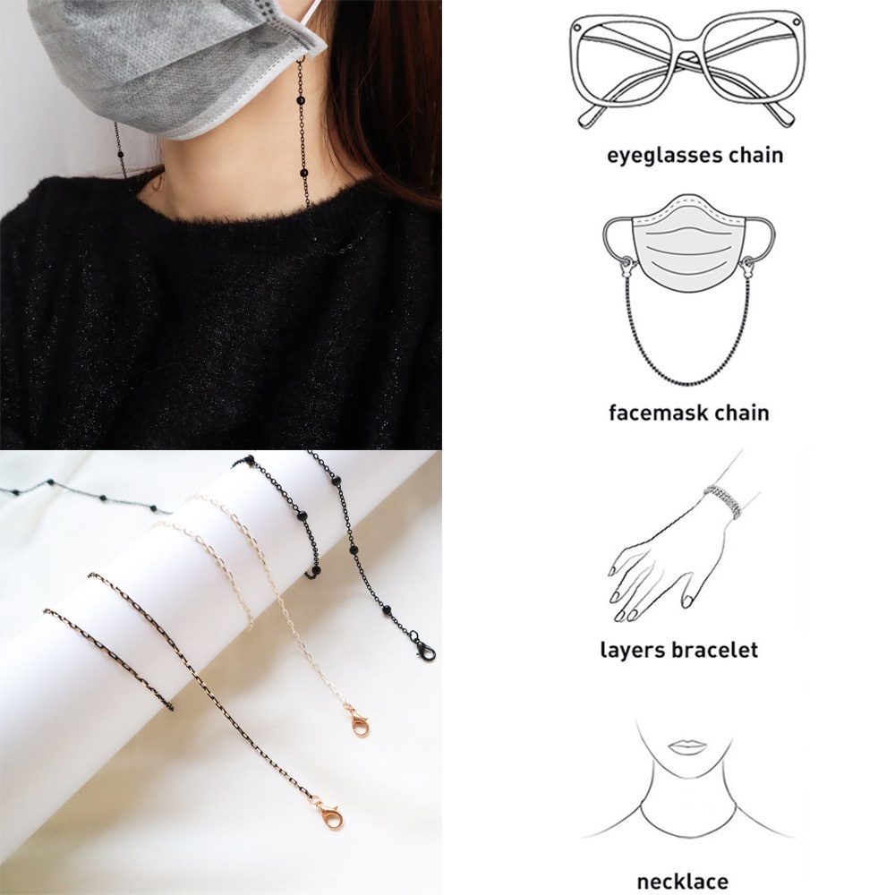 allgoods-สายคล้องแว่นตาแฟชั่นกันลื่นสําหรับผู้หญิงและผู้ชาย